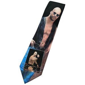Vintage Stone Cold Steve Austin Neck Tie | Ralph Marlin 1998 Titan Sports